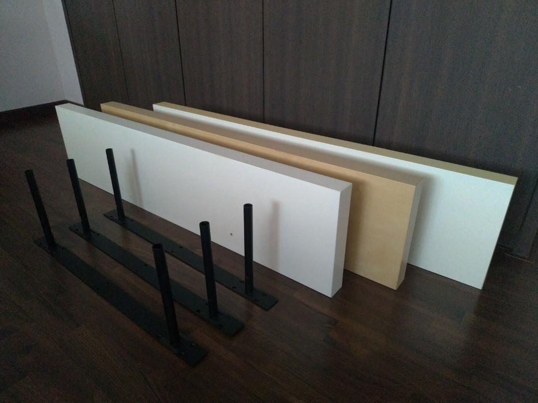 Ikea floating wall shelves, Furniture & Home Living, Furniture, Shelves