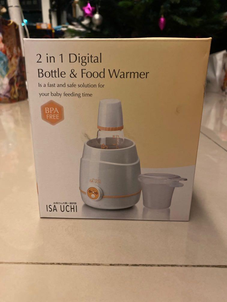 Isa Uchi 2 in 1 Digital Bottle and Food Warmer, Babies & Kids, Nursing