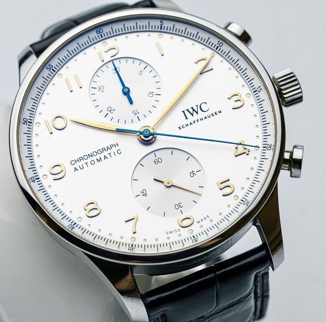 IWC Portugieser Chrnograph IW371604, Luxury, Watches on Carousell