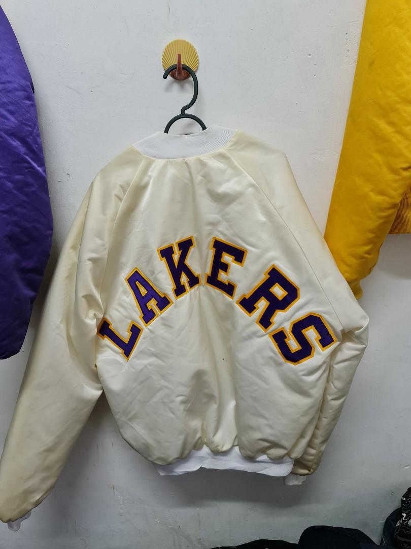 Jacket chalkline lakers spell out made in usa Men s Fashion