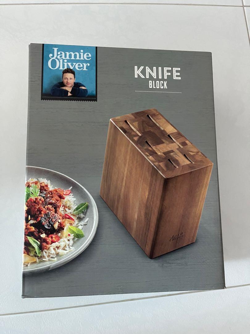Jamie Oliver knife block, Furniture & Home Living, Kitchenware