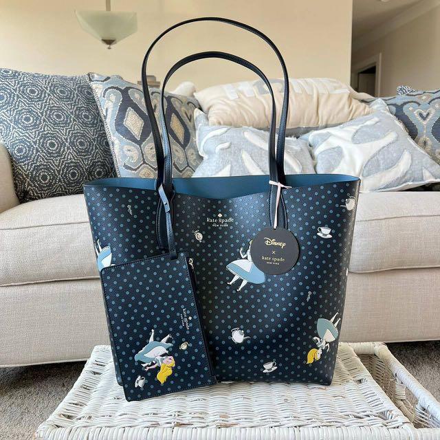 Balkid Xx - KATE SPADE DISNEY X KSNY ALICE REVERSIBLE TOTE, Women's Fashion, Bags &  Wallets, Purses & Pouches on Carousell