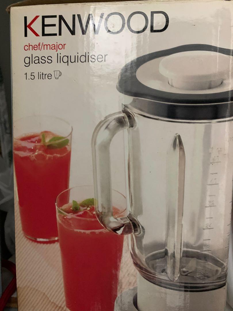 Kenwood Chef Titanium KM010 with Glass Mill and Liquidiser Attachment