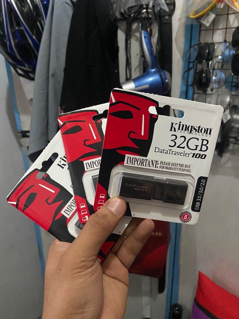 Kingston 32GB Data traveler flash Drive (Category: Memory & SD Cards) located in Manila. Submitted by freddiectable (Listing ID 1133695847, Image 2). Description: .