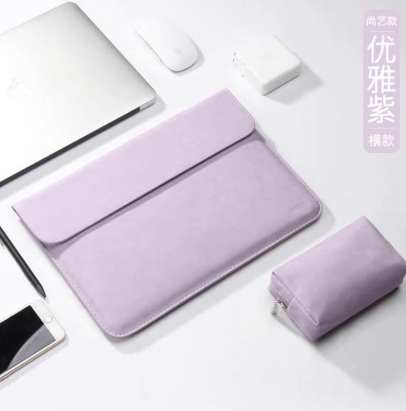 Purple laptop sleeve 15inch / 16inch, Computers & Tech, Parts & Accessories, Laptop Bags