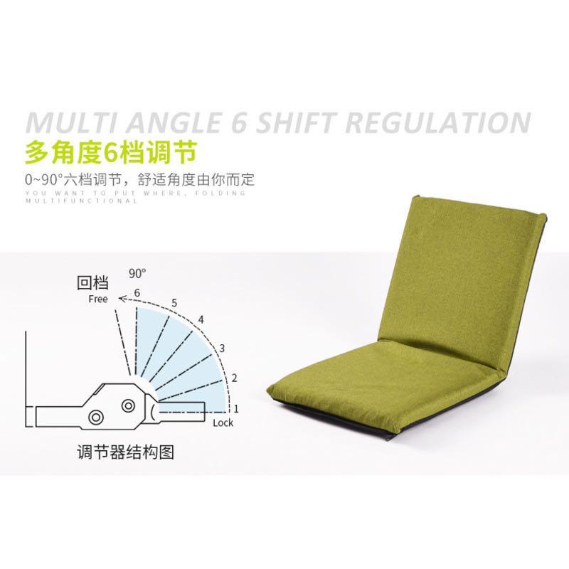 Lazy Sofa Tatami Foldable Single Small Sofa Bed Back Chair Bay Window