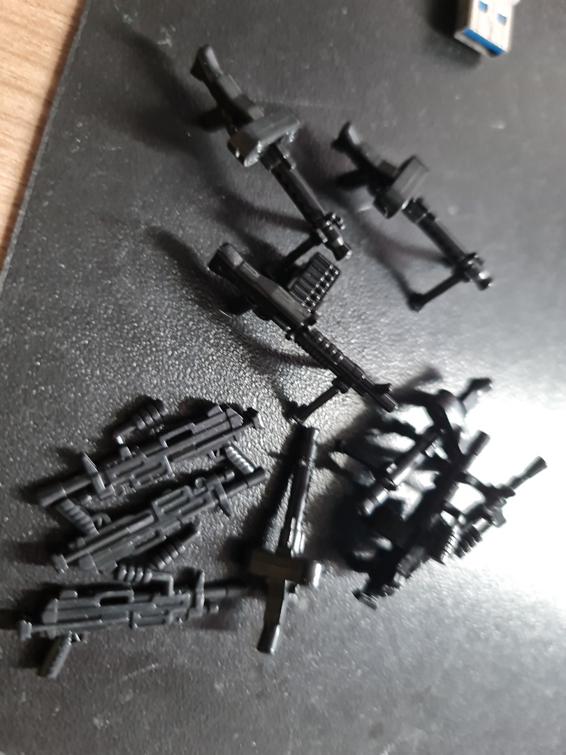 Lego compatible machine guns 3 nos for $2, Hobbies & Toys, Toys & Games ...