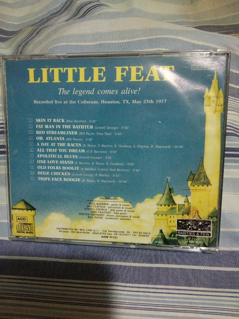 Little Feat. The legend comes alive LIVE 1977 CD LIMITED TO 1000