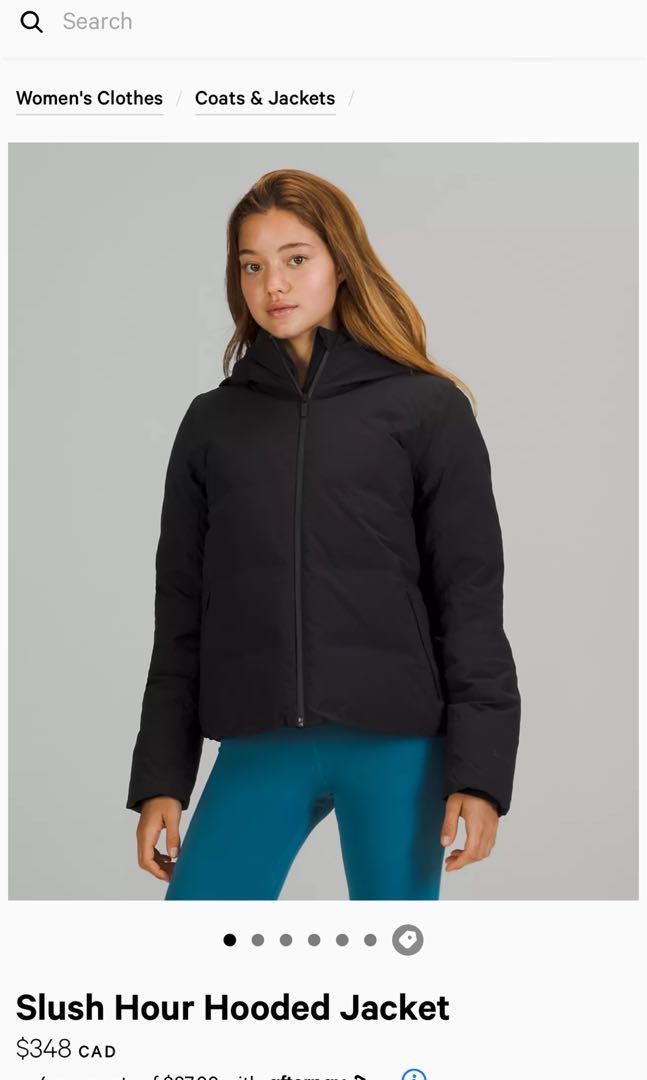 Lululemon Slush Hour Hooded Jacket Women s Fashion Clothes on