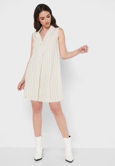 mango white blazer dress