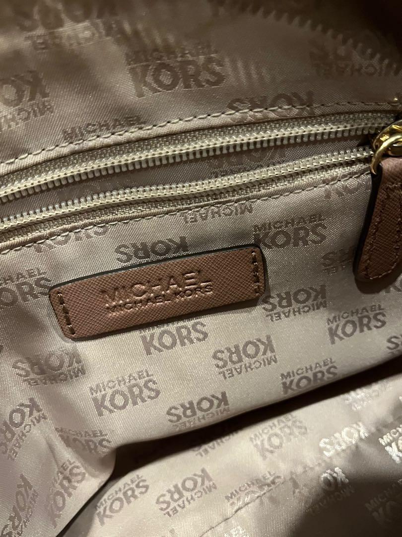 Michael Kors Mini Bag with Strap- Old Rose/ Mauve, Luxury, Bags & Wallets  on Carousell