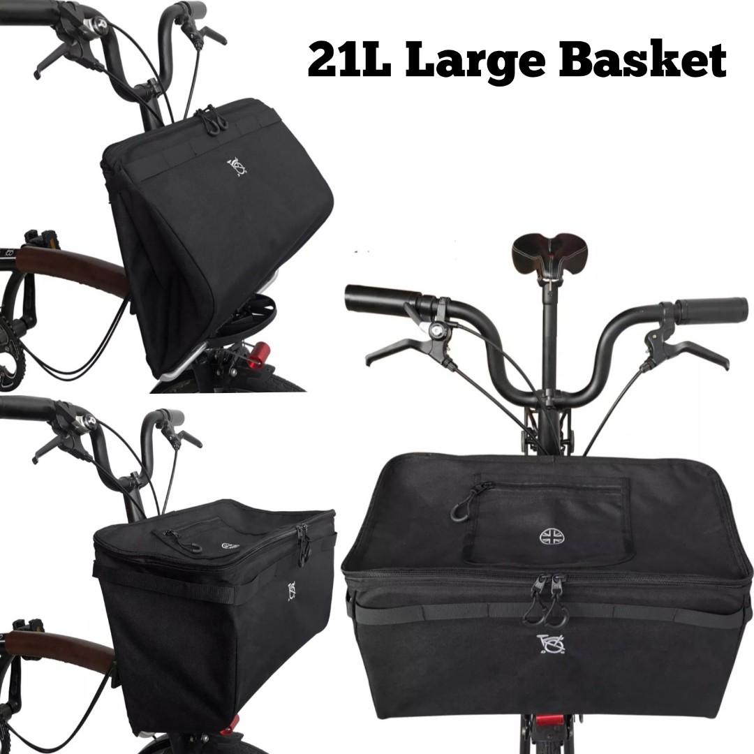 Mini Basket Bag Folding Bike Brompton Camp Pikes 3sixty Tern Crius