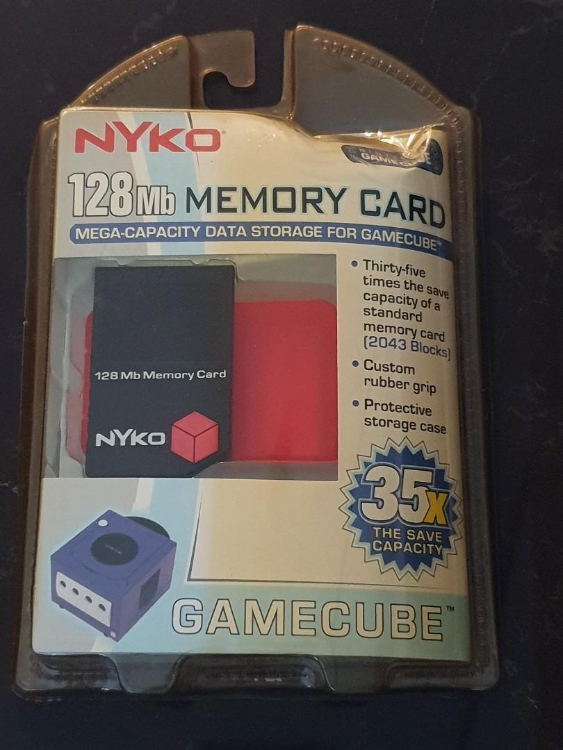 Nintendo GameCube 128Mb Memory vintage sealed pack Hobbies