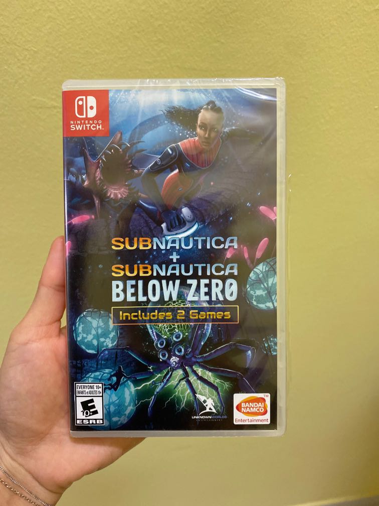Nintendo Switch Subnautica + Subnautica below zero, Video Gaming, Video