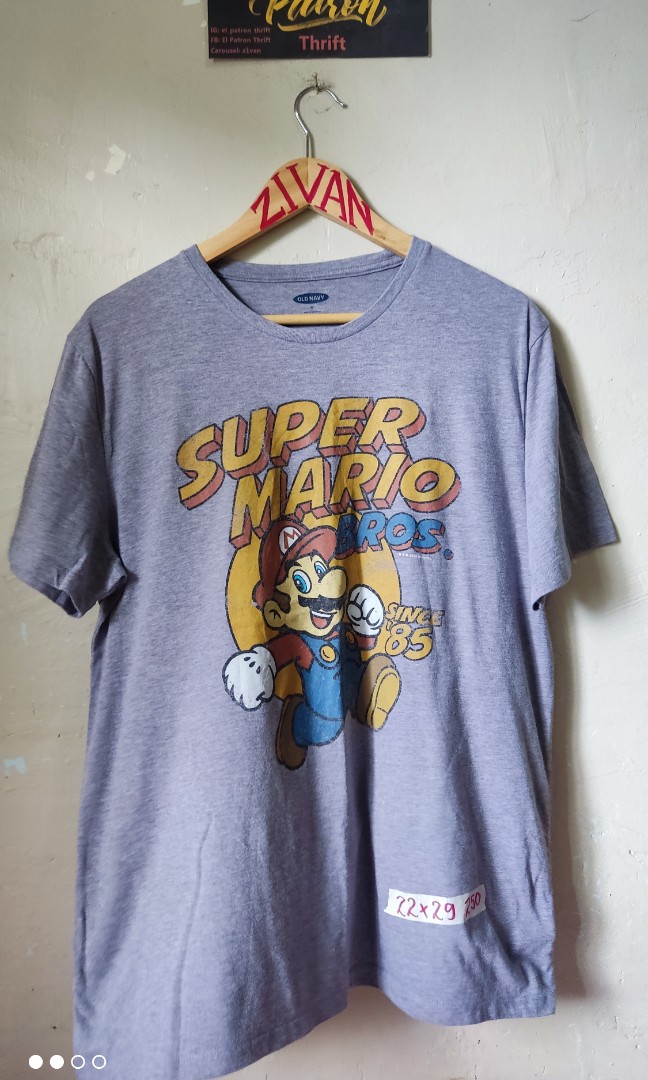 Old Navy Super Mario, Men's Fashion 