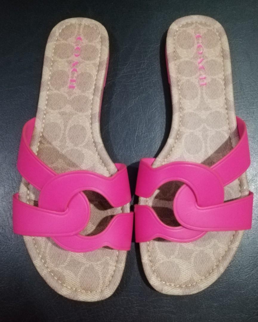 Coach sandals sales on sale