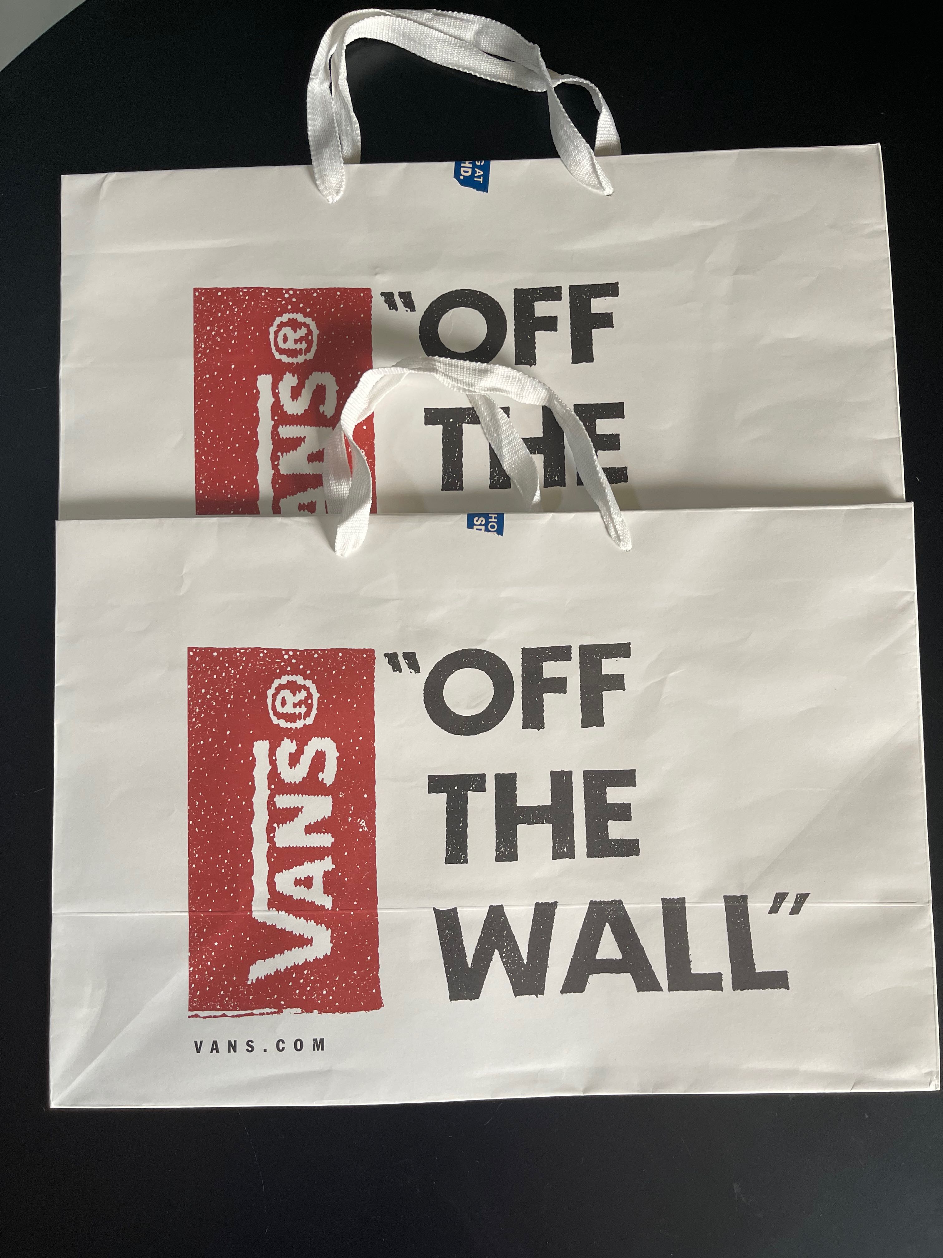 Paper bag clearance vans original