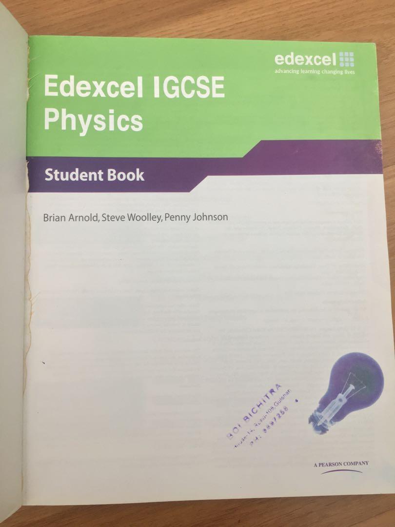 Pearson Edexcel IGCSE Physics Student Book, Hobbies & Toys, Books ...