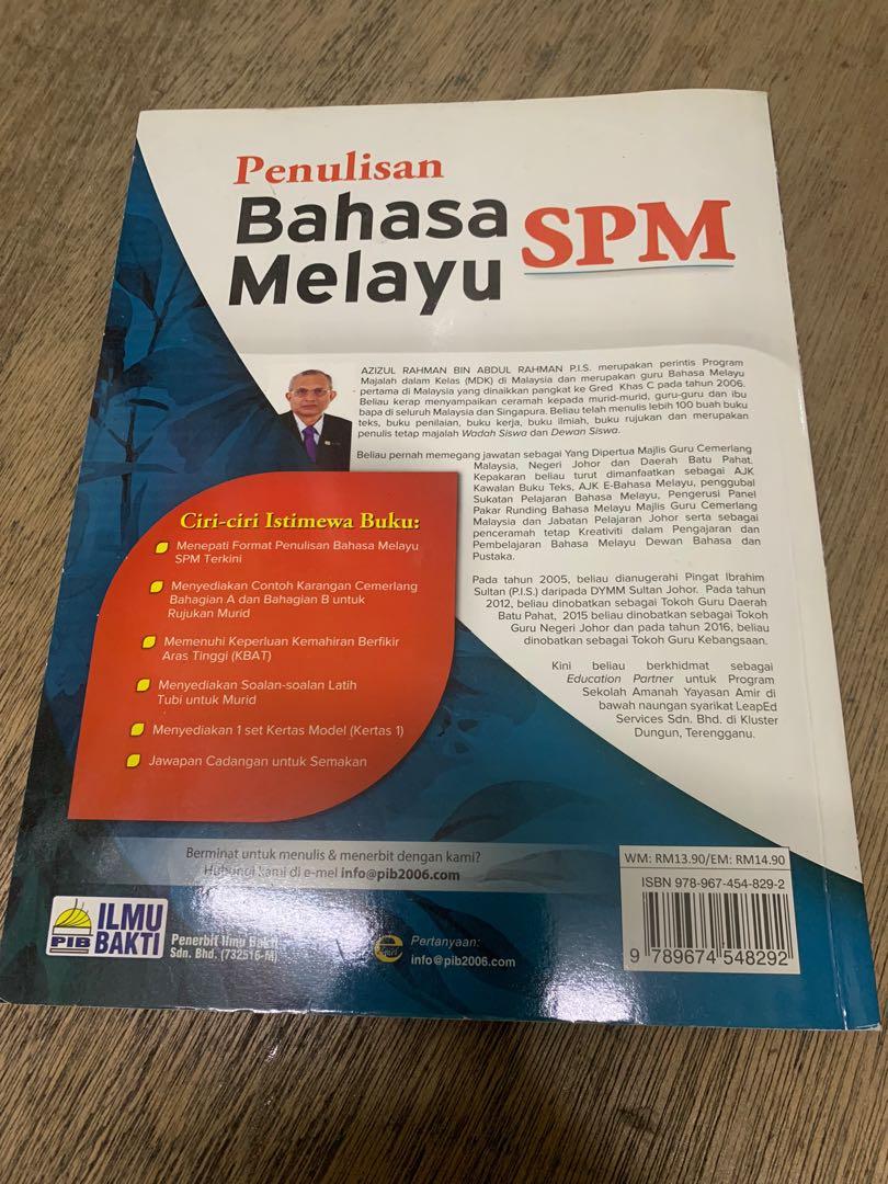 Penulisan Bahasa Melayu SPM, Books u0026 Stationery, Books on Carousell