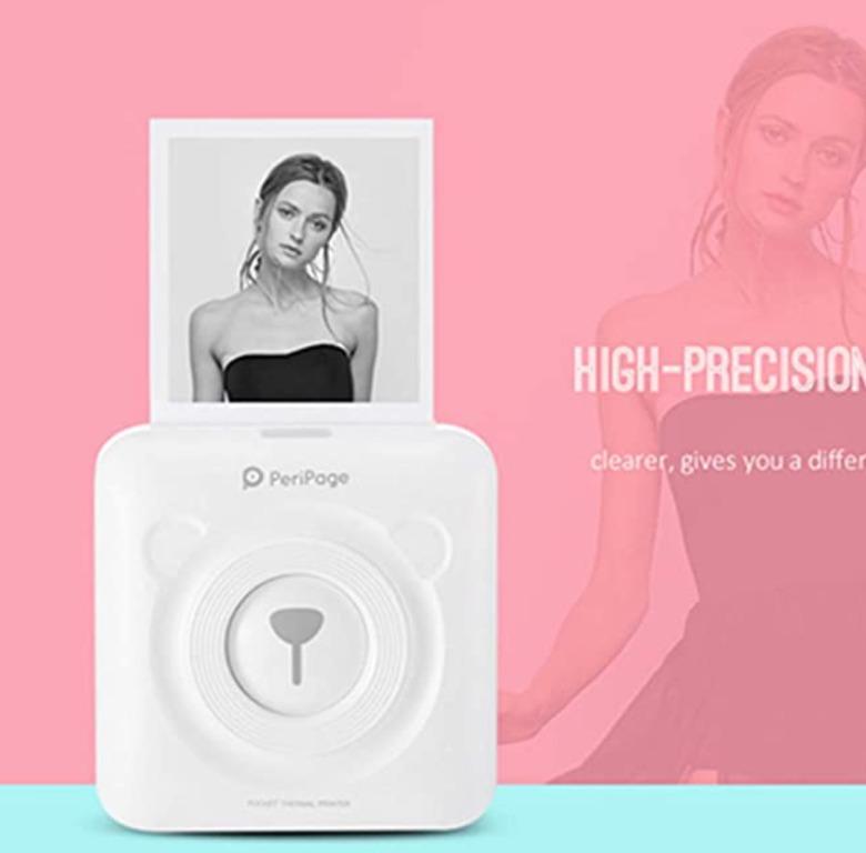 Peripage A6 Mobile Mini Photo Printer (Category: Printers, Scanners & Copiers) located in Marikina City. Submitted by skowshop (Listing ID 1133745642, Image 3). Description: Brand Peripage Connectivity Technology Bluetooth, USB Compatible Devices Smartphones Color A6 WHITE Print media Labels, Glossy photo paper Resolution 203 x 203 DPI Hardware Interface Bluetooth About this item: > Thermal Paper Specs: Printer with high quality print head, can p