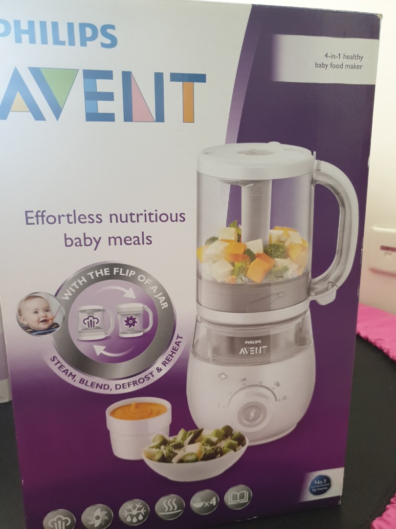Philips Avent 4 in 1 Baby food maker processor, Babies & Kids, Nursing
