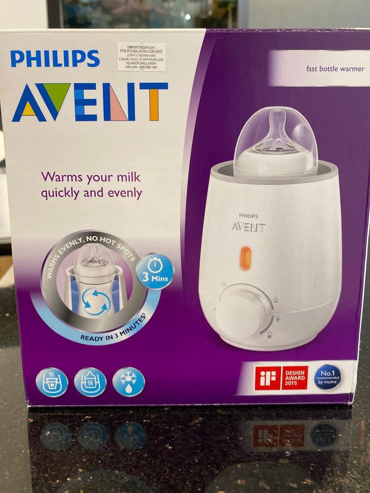 Still with warranty PHILIPS AVENT Fast Electric Bottle Warmer