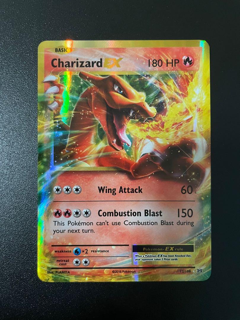 Pokemon XY Flashfire Charizard EX 12/106 Rare Holo ex Card
