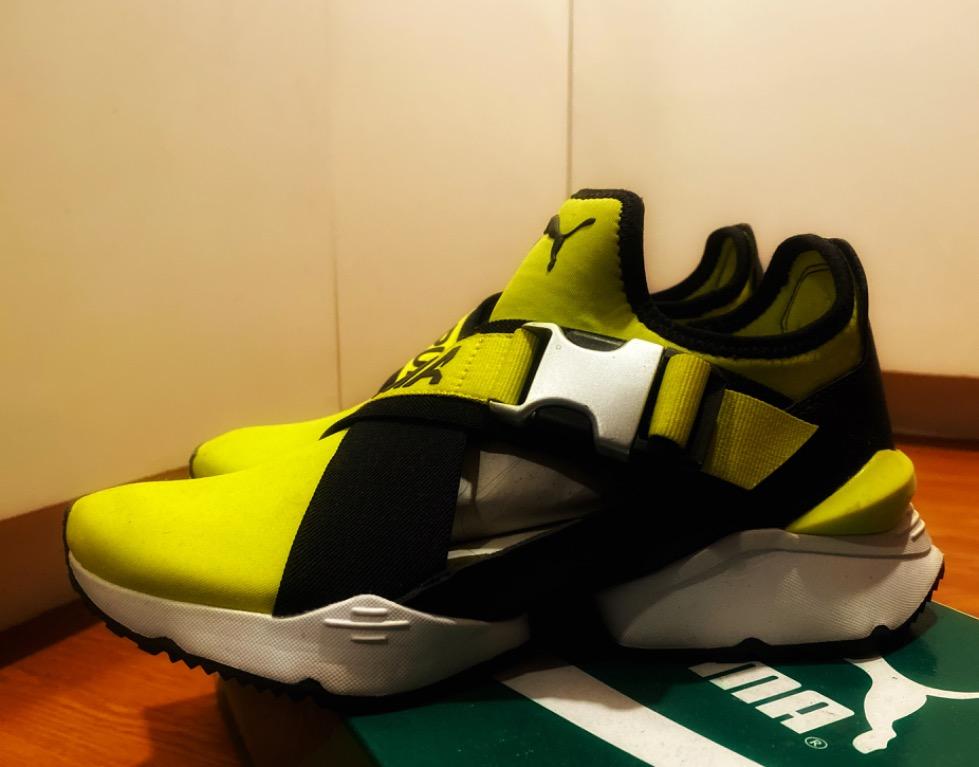 Puma muse cut out store yellow