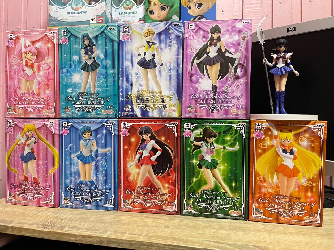 Sailor Moon Girls Memories Figure SAILOR PLUTO BANPRESTO Used 