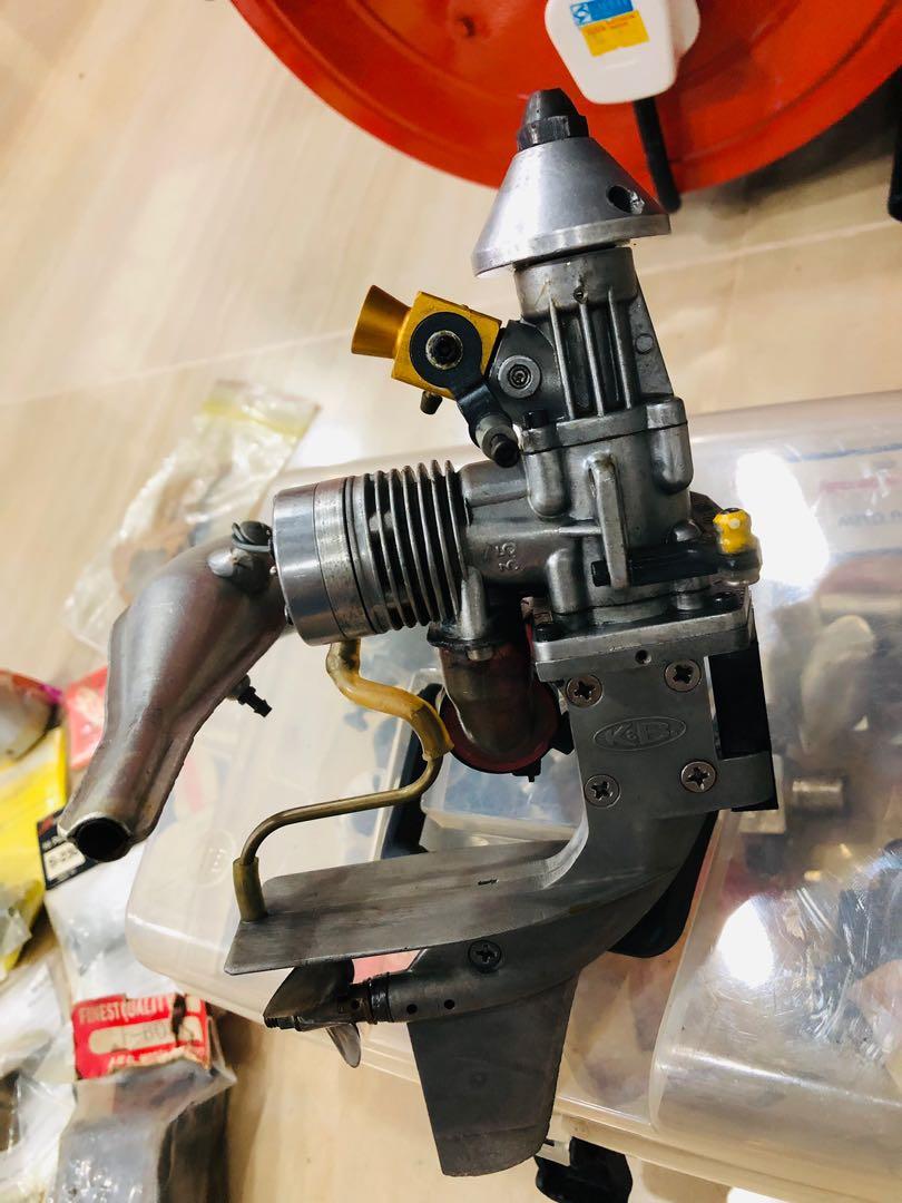 Rc boat K B outboard engine 3.5cc Everything Else on Carousell