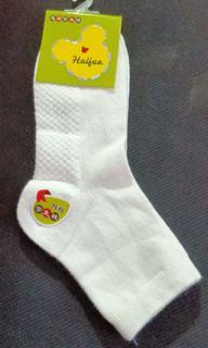 [Ready Stock]Cotton White school socks