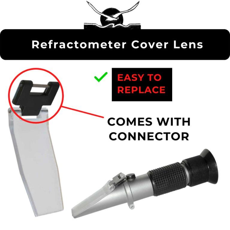 Refractometer Lens Cover with Connector Sea Water All Tester, Furniture & Home Living, Furniture