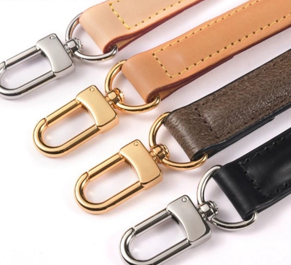 100% Geunnie Leather Bag Strap For LV Noe Handle Straps Handbag Crossbody  Short Shoulder Belts Bag Accessories