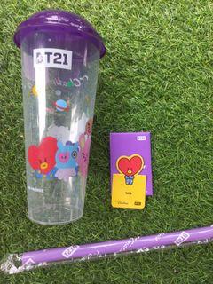 Reusable cup Chatime x bt21