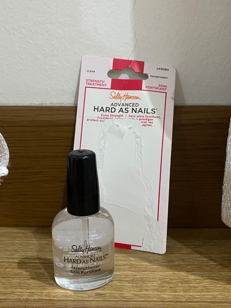 Sally Hansen Advanced Hard As Nails Strengthener, Beauty & Personal Care,  Hands & Nails on Carousell