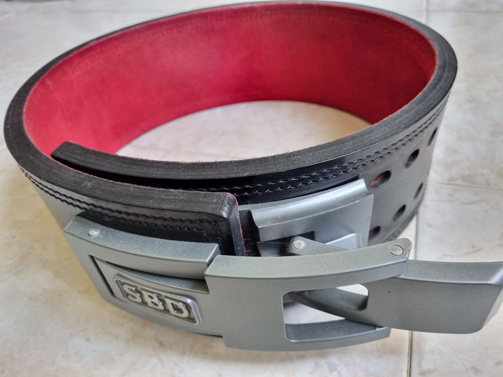 SBD belt (weightlifting), Sports Equipment, Exercise & Fitness, Weights ...