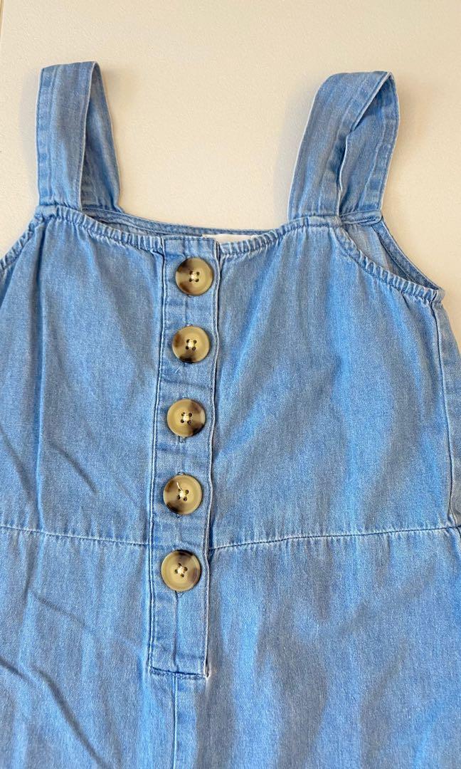 Seed heritage Denim Jumpsuit, Babies & Kids, Babies & Kids Fashion on