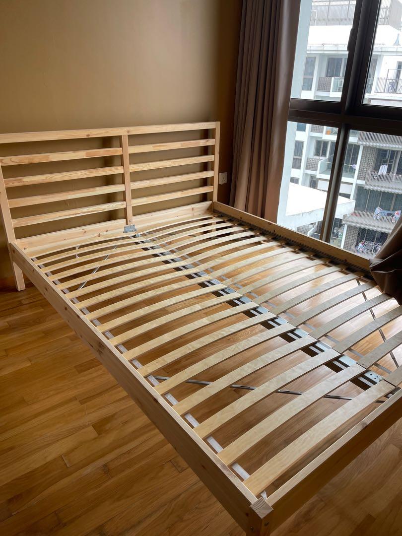 Used ikea deals bed frame
