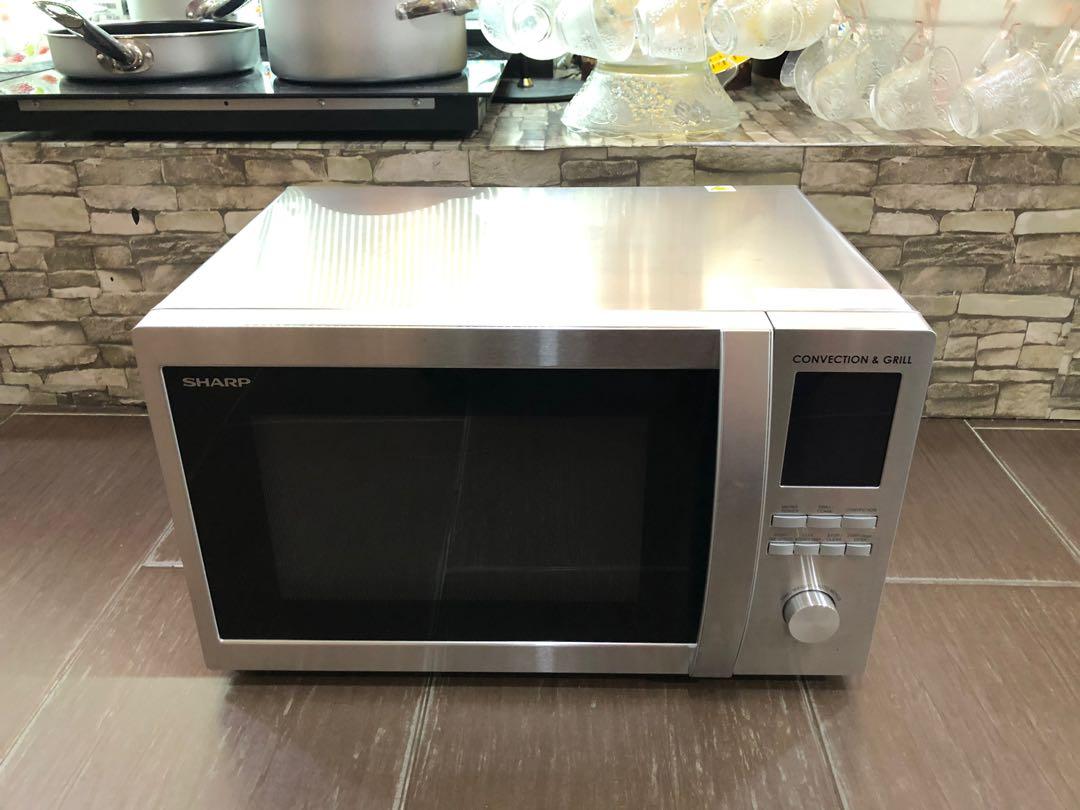 Sharp R854AST Microwave Oven With Grill & Convention 32Liter 1550Watts