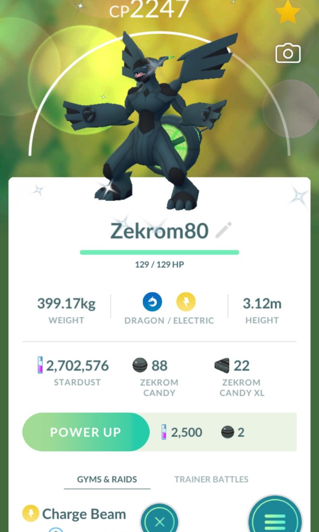 Pokémon Go - Zekrom Shiny e Reshiram Shiny - counters, fraquezas