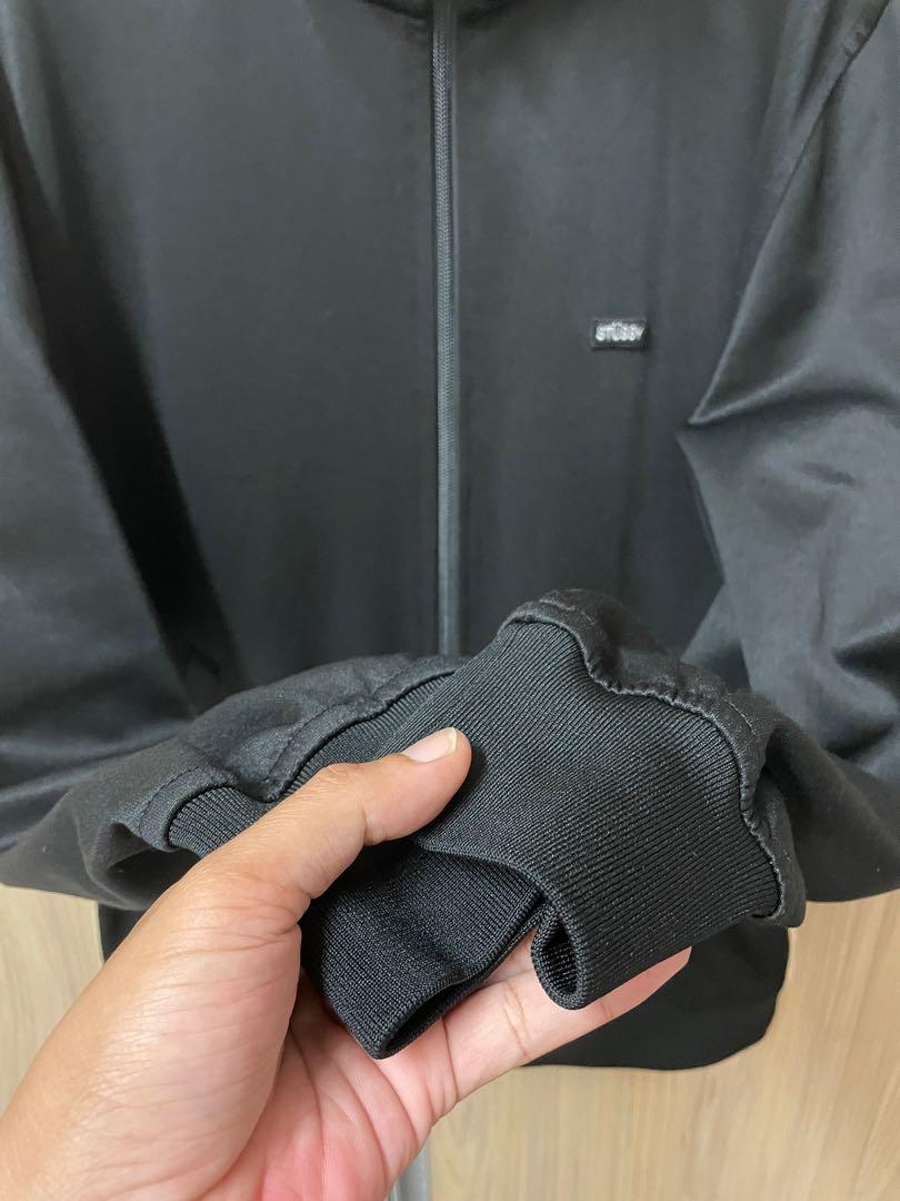 STUSSY TEXTURED RIB TRACK JACKET