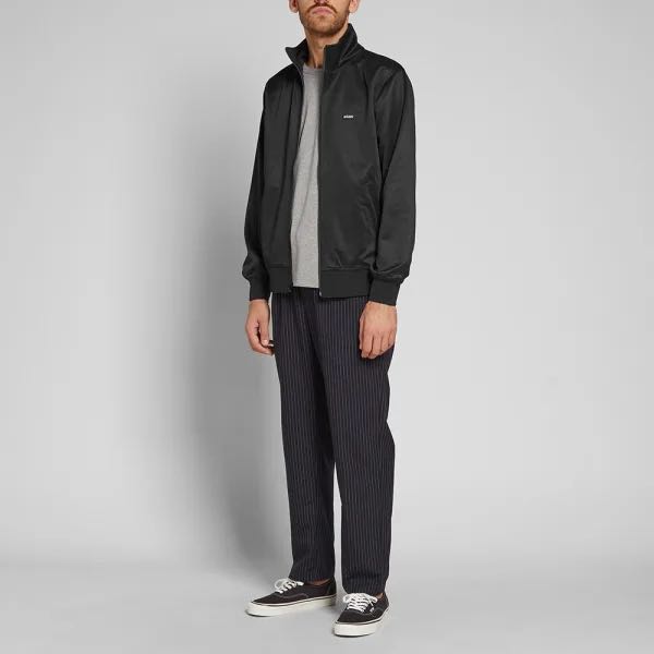 STUSSY TEXTURED RIB TRACK JACKET