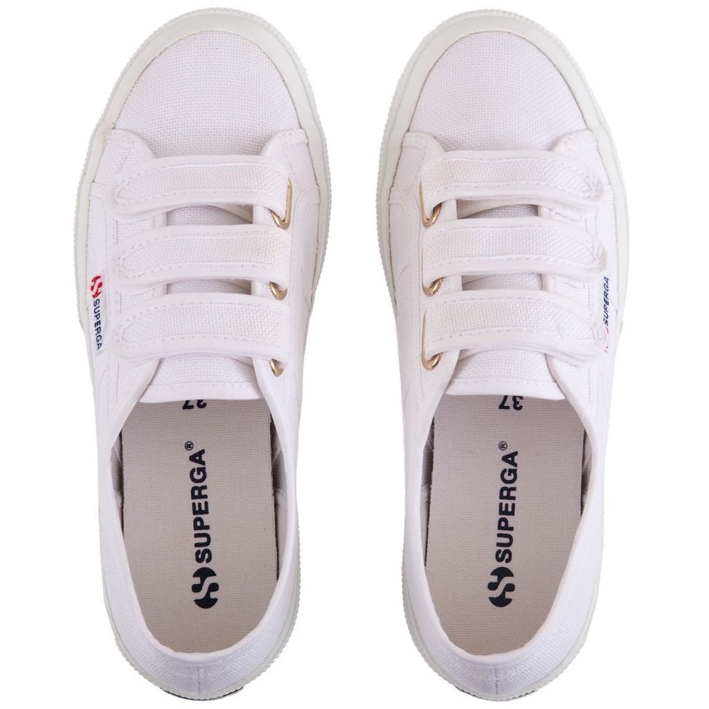 superga sneakers velcro