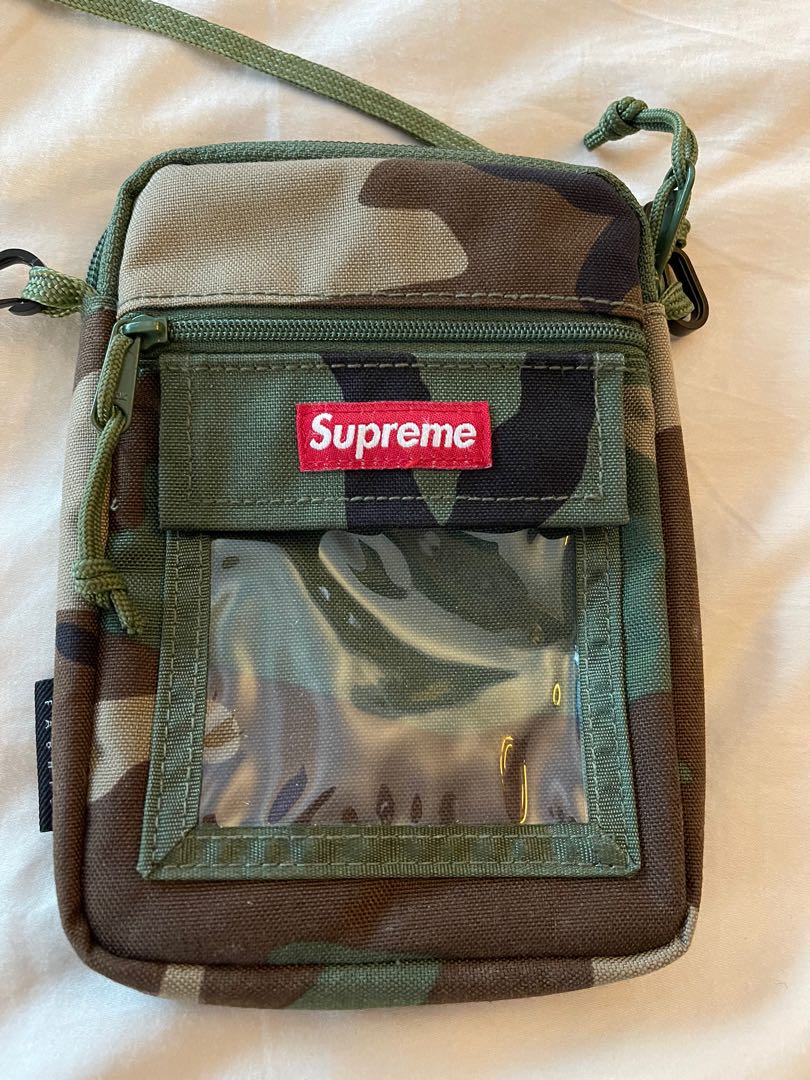 Supreme utility bag camo, 男裝, 袋, 腰袋、手提袋、小袋
