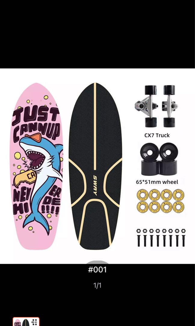 Surfskate, Sports Equipment, Sports & Games, Skates, Rollerblades