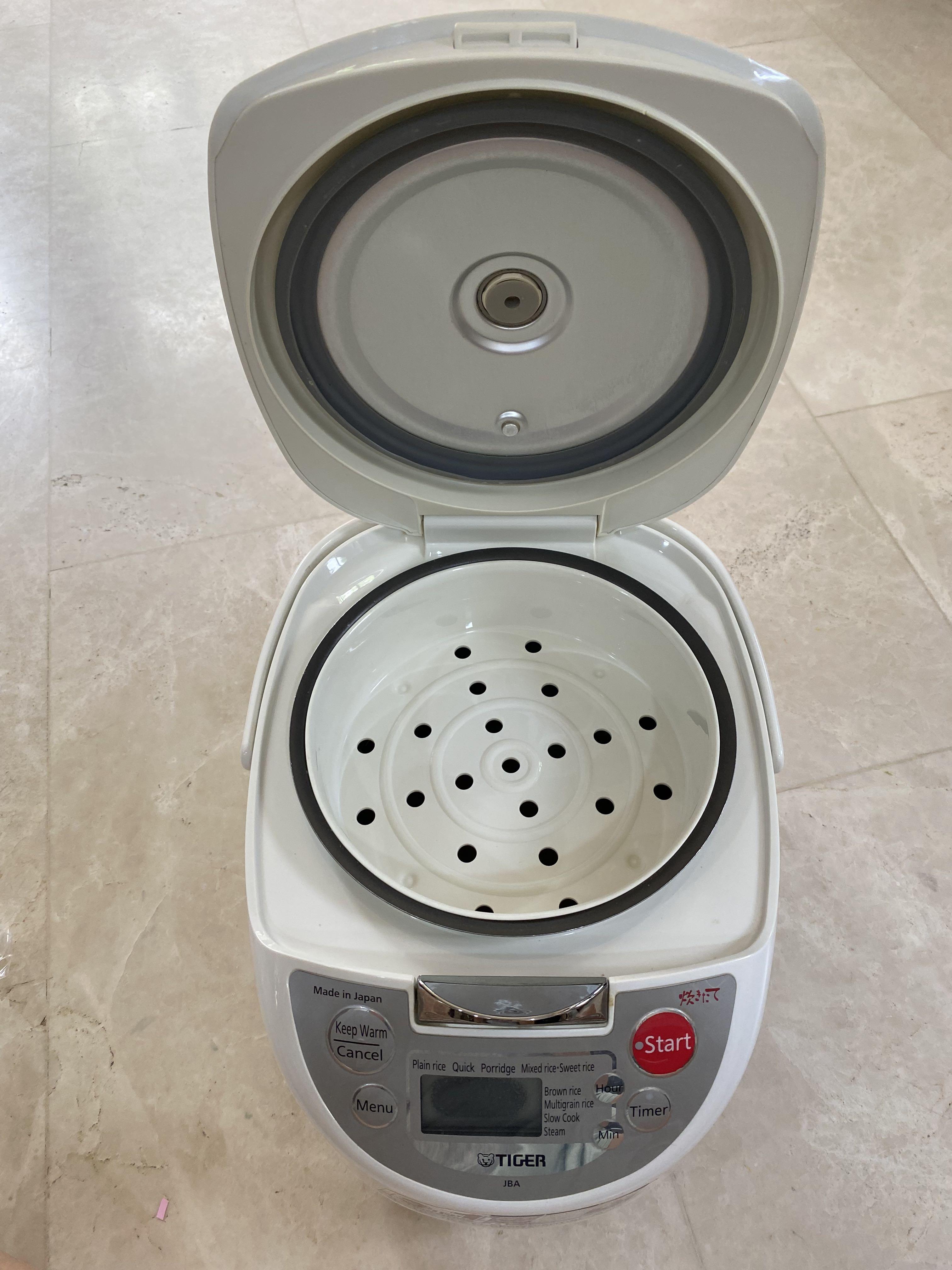Tiger rice cooker JBA Made in Japan, TV & Home Appliances, Kitchen
