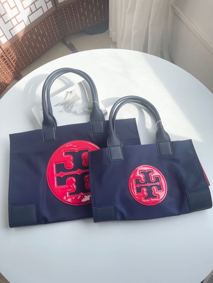 Red tory store burch ella tote