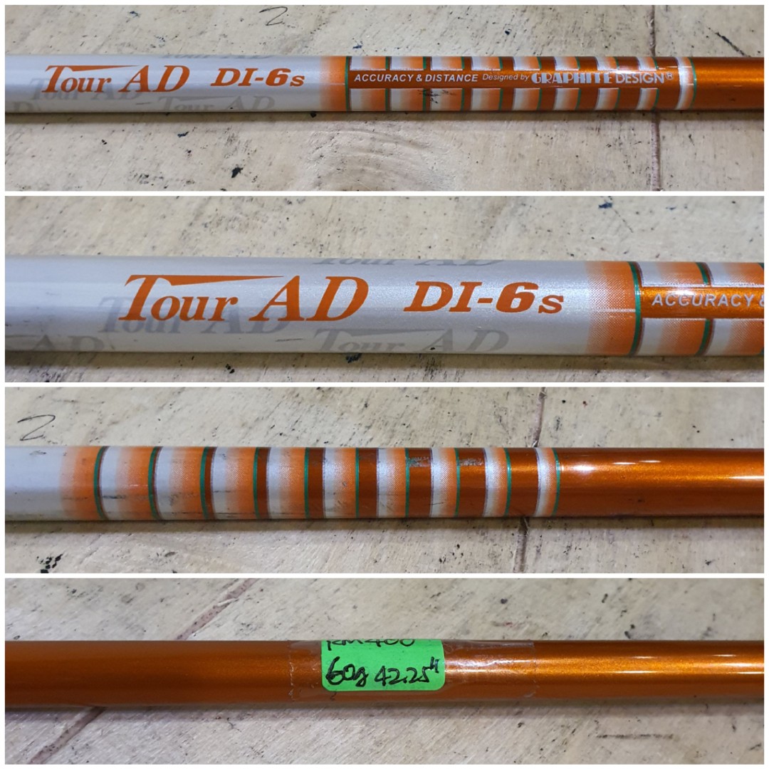 Tour AD DI-6S Wood shaft flex S 60g 42.5