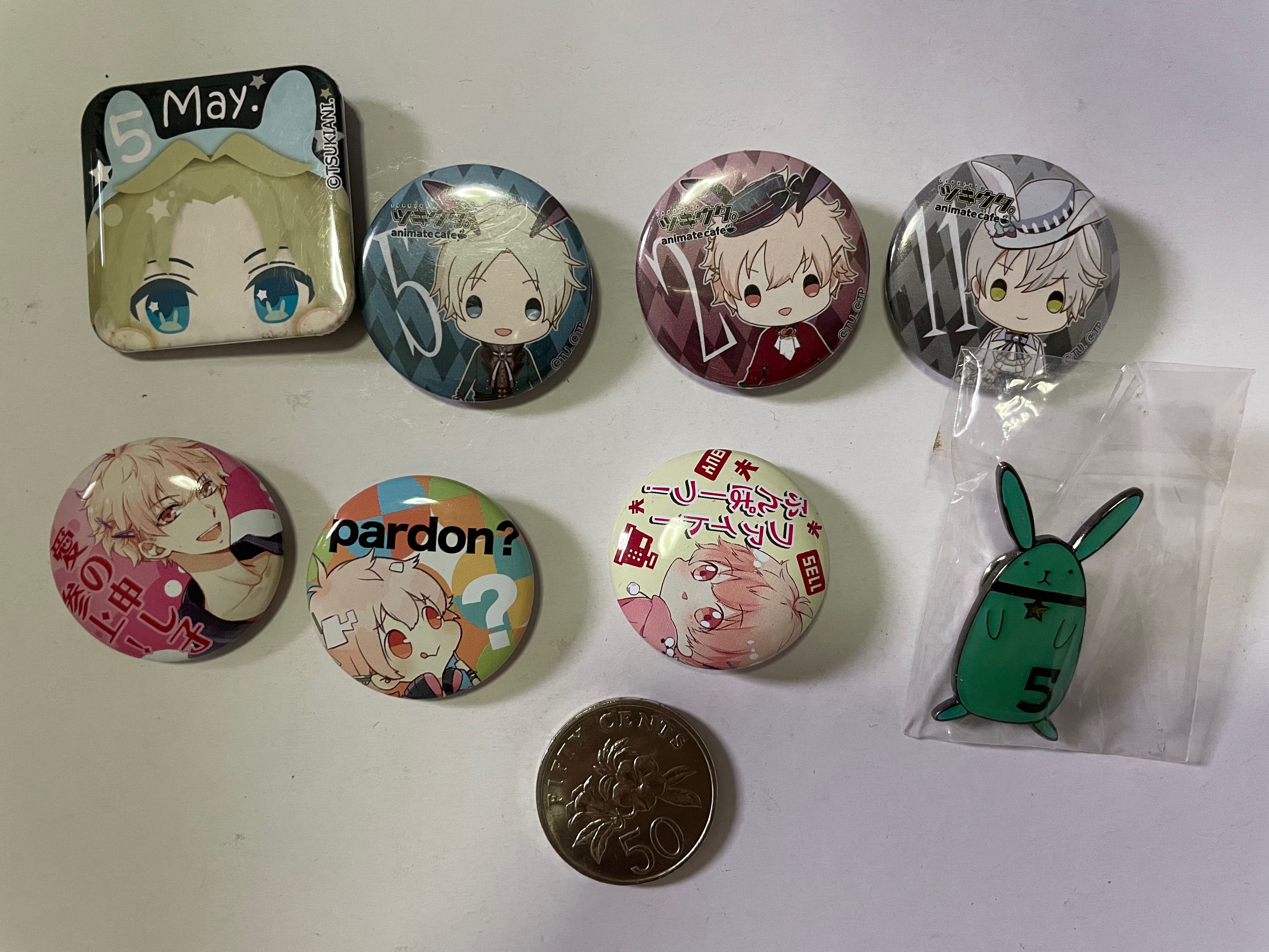 Tsukiuta Badges Hobbies Toys Memorabilia Collectibles J Pop On Carousell