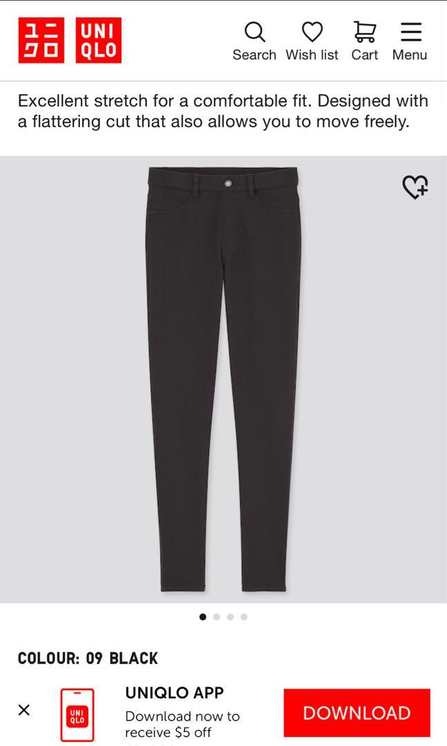 Uniqlo ultra stretch jeggings, Women's Fashion, Bottoms, Jeans & Leggings  on Carousell